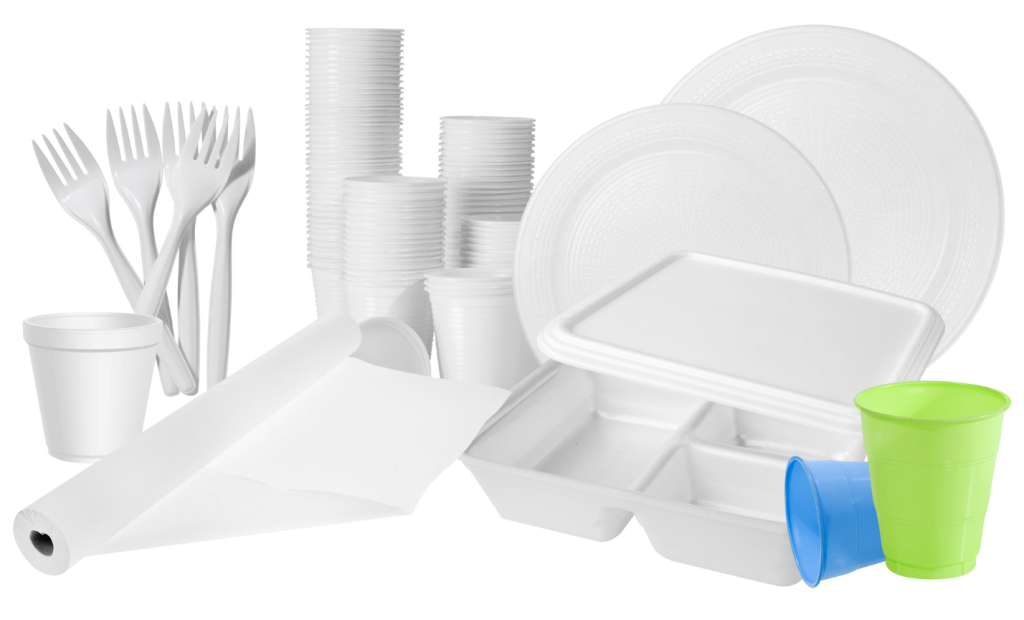 Produtos descartáveis distribuídos pela DMIC