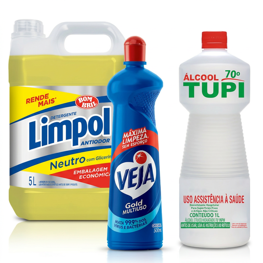 Produtos químicos de limpeza 5L